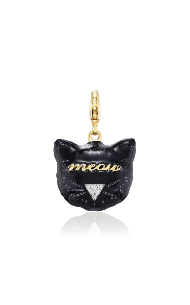 Reversible Bad Kitty Pendant