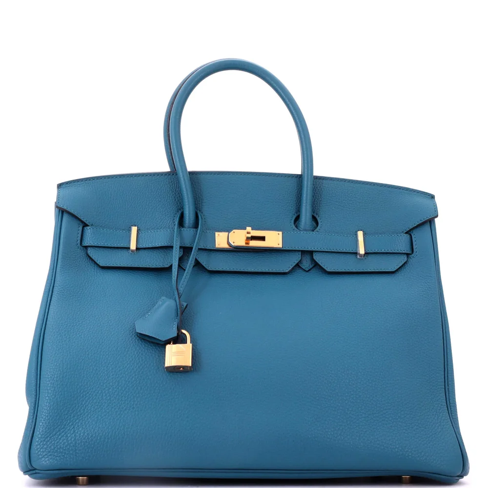 Togo Birkin 35 in Colvert
