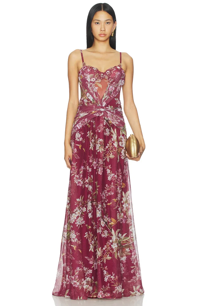 Delicata Beaded Gown