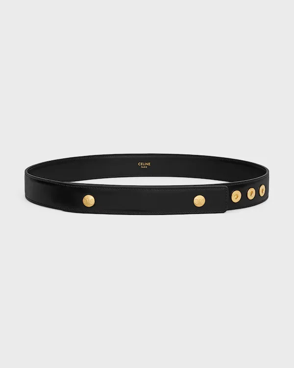 Snap Belt 28 in Taurillon Leather