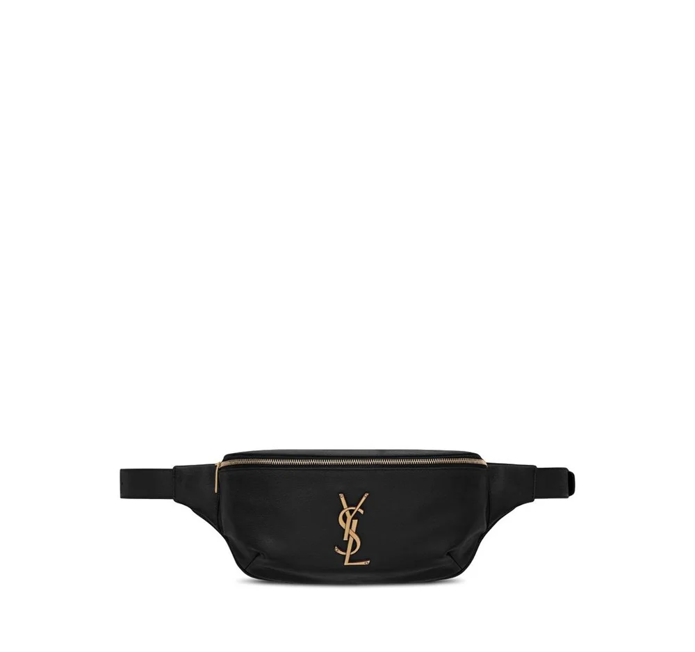 Cassandre Classic Belt Bag in Grain De Poudre Embossed Leather