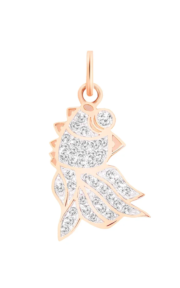 Diamond Goldfish Charm