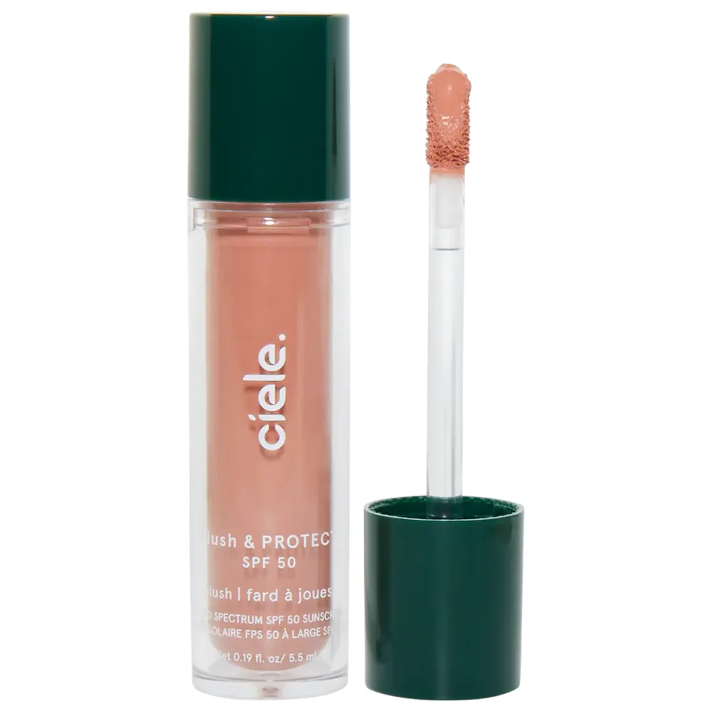 blush & PROTECT SPF 50+ liquid blush in Kirsty
