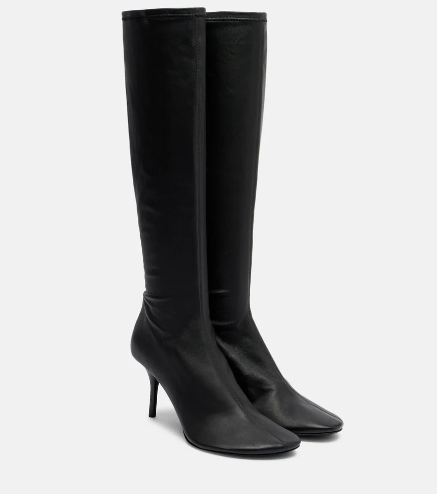 75 leather knee-high boots