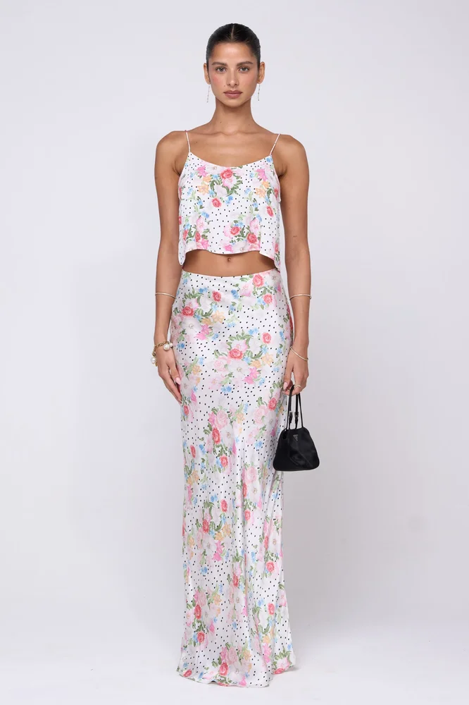 Claire Top in Pois