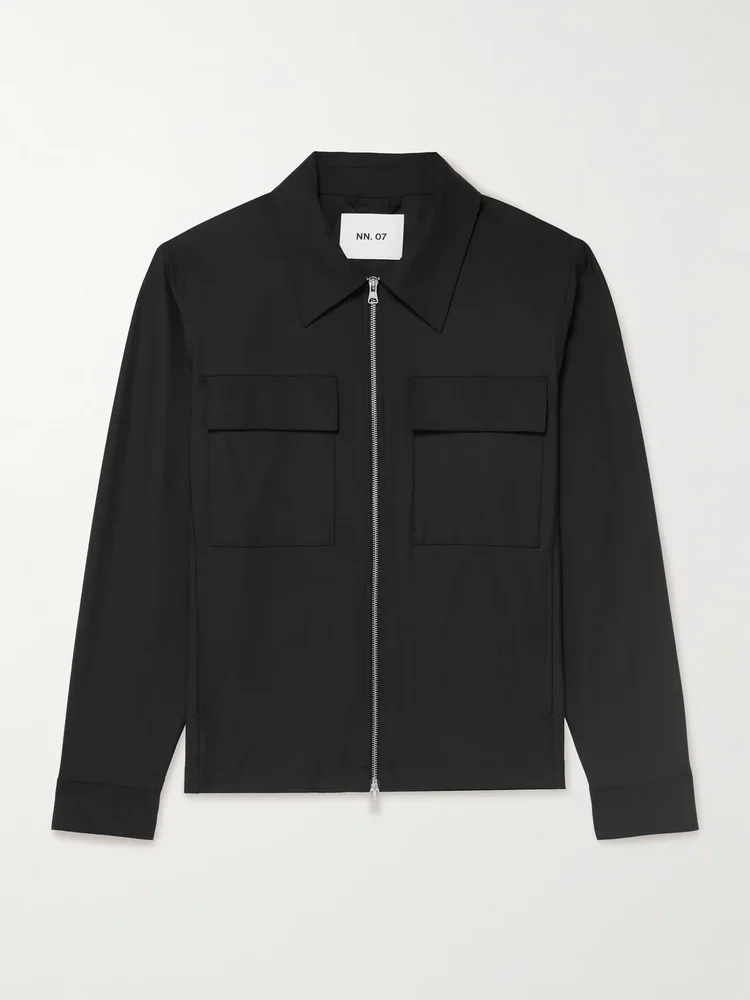 Alban 1088 Recycled Grain de Poudre Overshirt