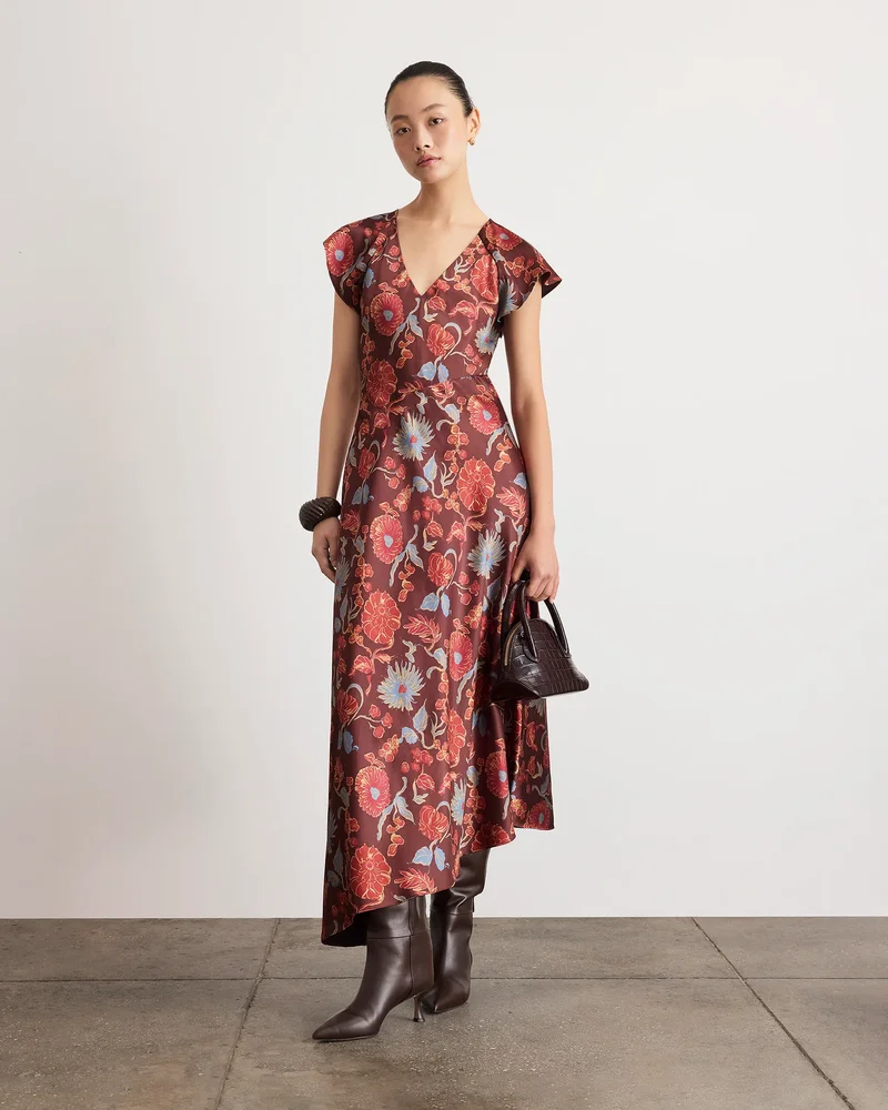 Violeta V-Neck Dress