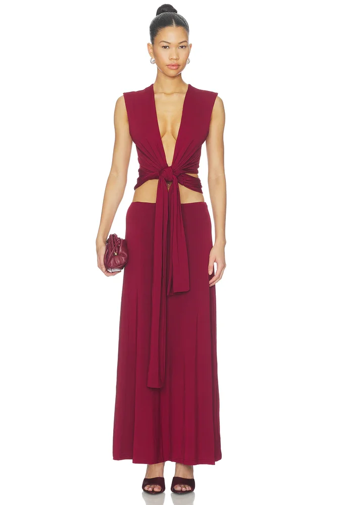 Azura Maxi Skirt Set