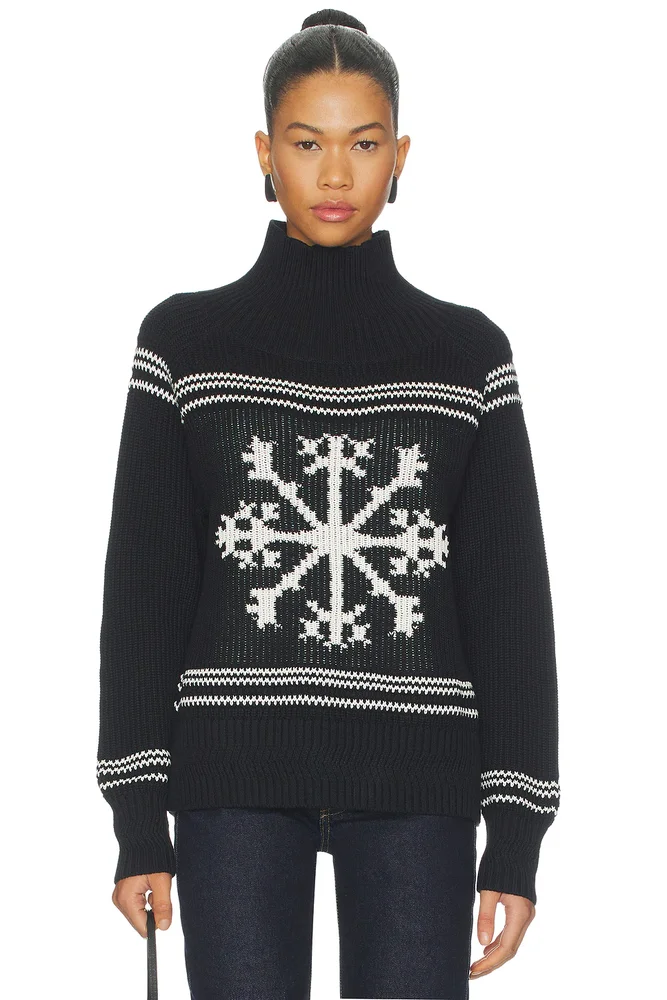 Alora Mock Neck Ski Sweater