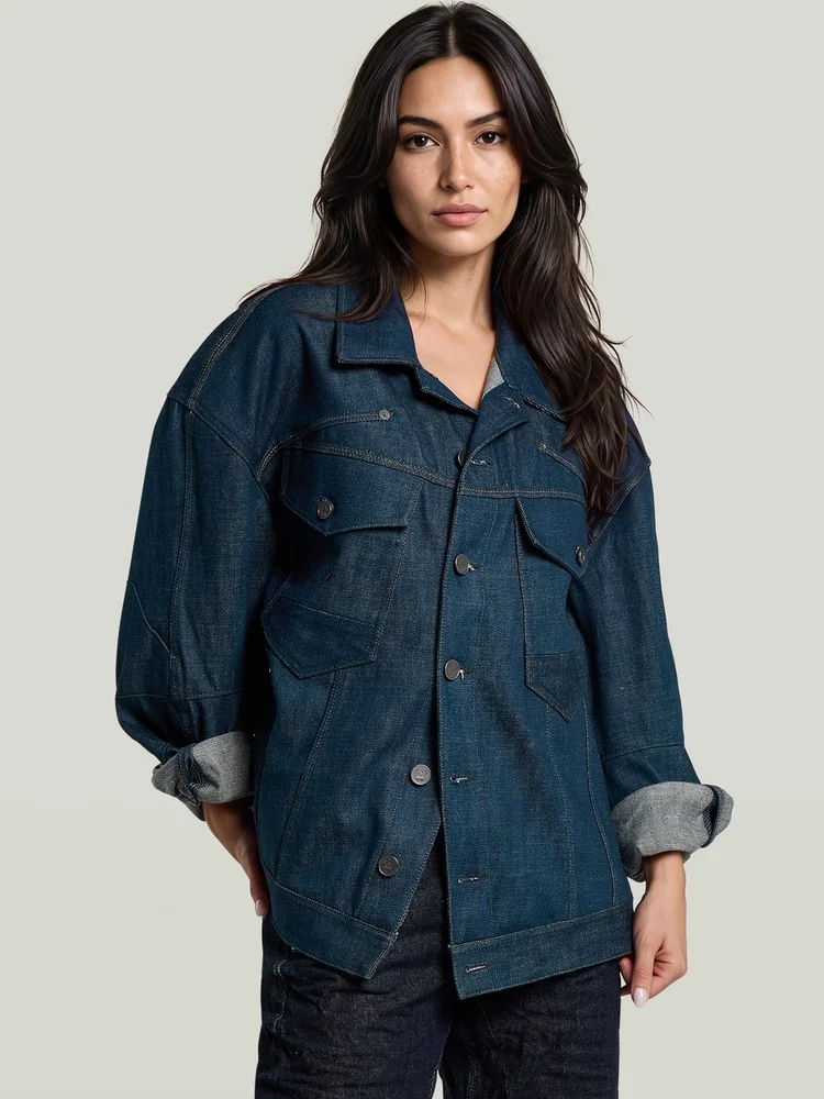 RR Oversized Biker Jacket