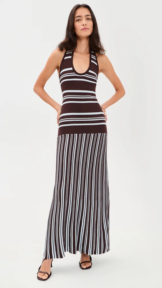 Suki Halter Maxi Dress