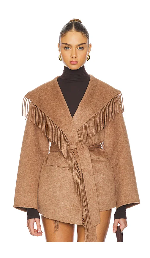 Rowen Fringe Lapel Jacket