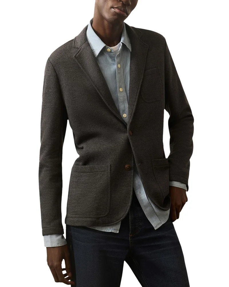 Inlet Slim Fit Knit Blazer