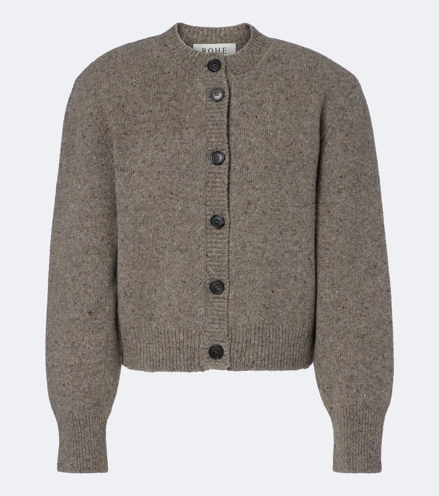 Wool cardigan