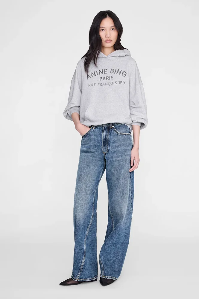 Harvey Sweatshirt Paris Stencil