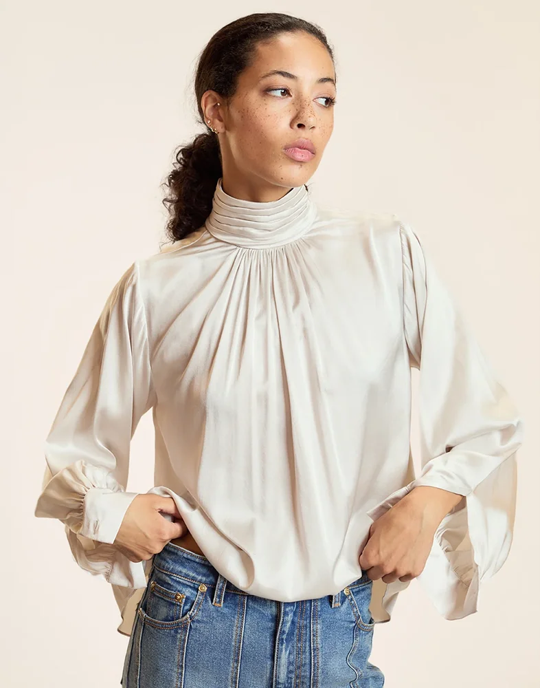 Monroe Silk Top