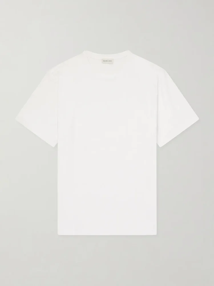 Dinis Linen-Blend T-Shirt
