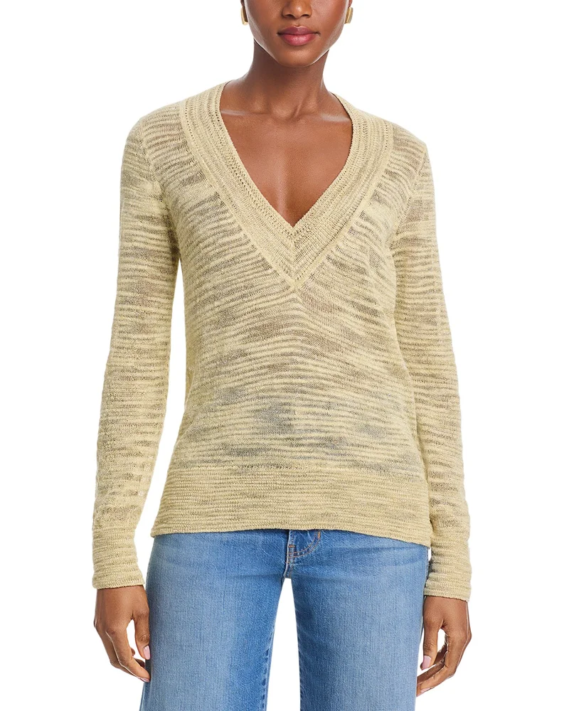 Coleta V Neck Knit Sweater