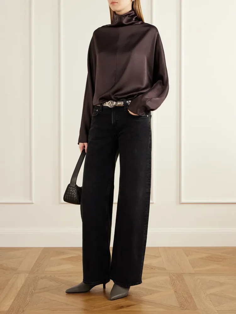 Ilaria satin blouse