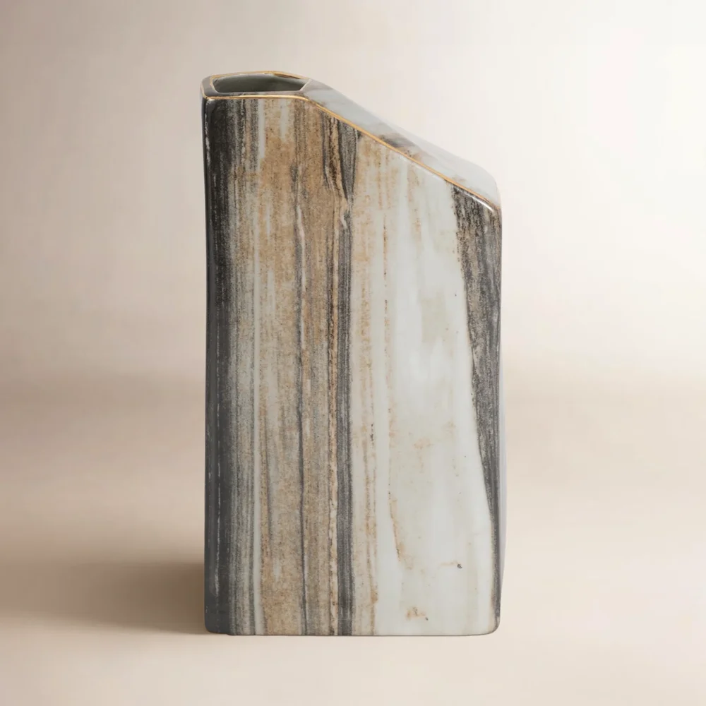 Melanie Salmais Large Vase, Marble