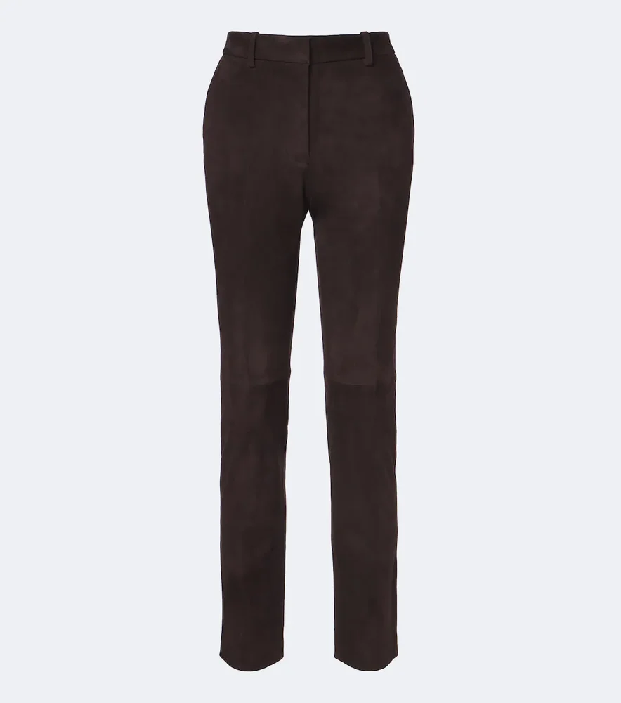 Coleman suede slim pants