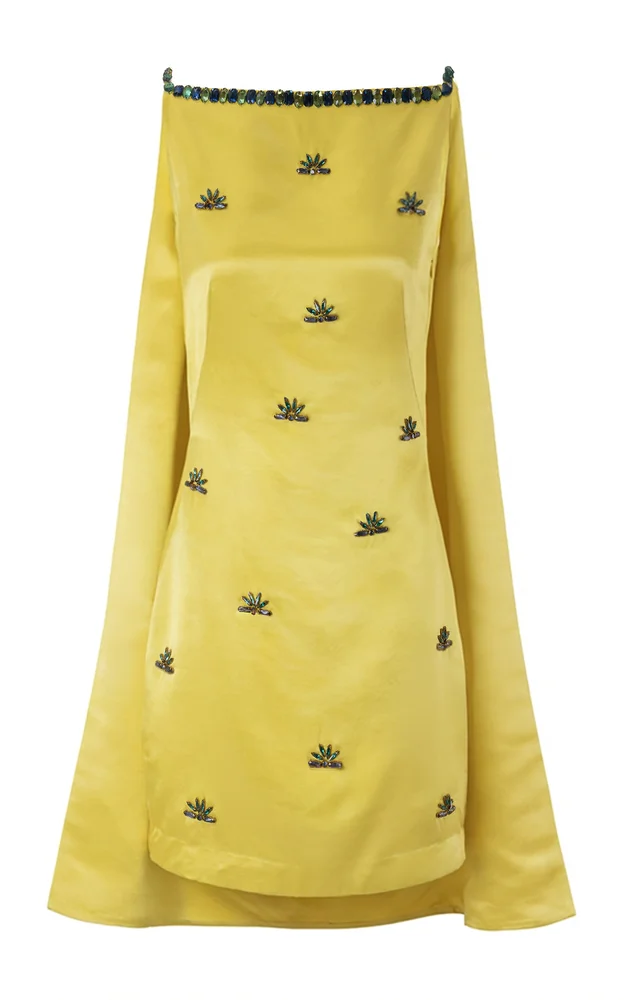 Honey Room Silk Mini Dress