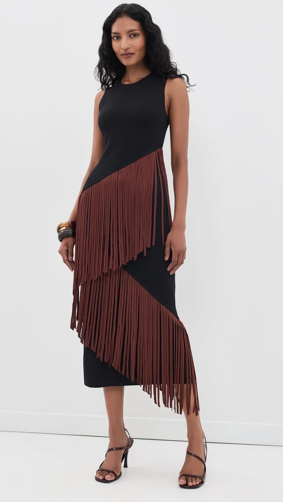 Spiral Knit Dress