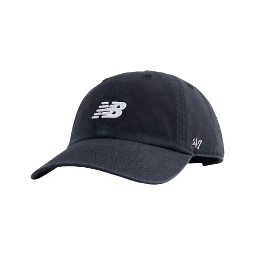 New Balance Unisex '47 Clean Up Hat - Black/White (Size OSZ)