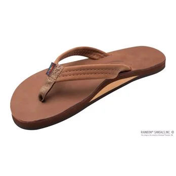Premier Leather Single Layer Arch 3/4" Strap