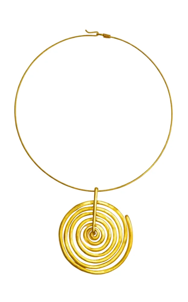 Camino 24K Gold-Plated Choker Necklace
