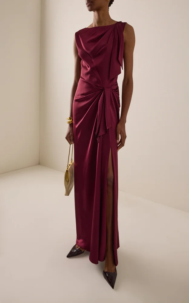 Florence Satin Charmeuse Gown