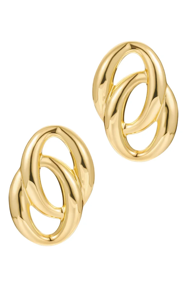 Mia Link Drop Earrings