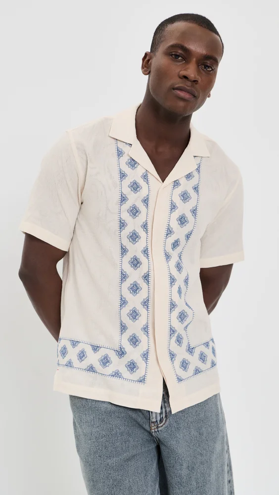 Maitan Carnival Embroidery Shirt