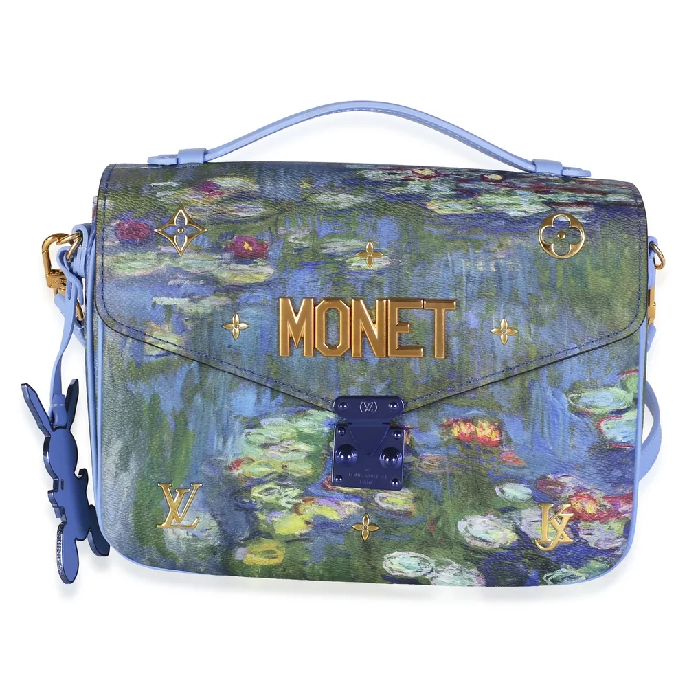 Louis Vuitton x Jeff Koons Monet Canvas Pochette Metis