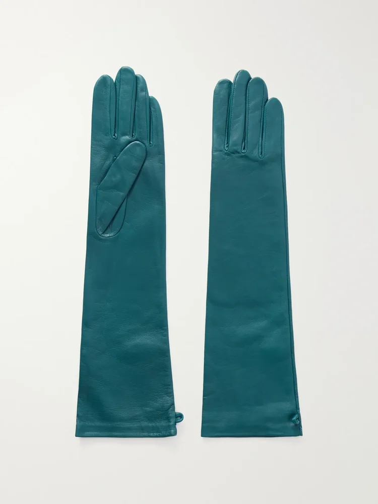 Opera leather gloves