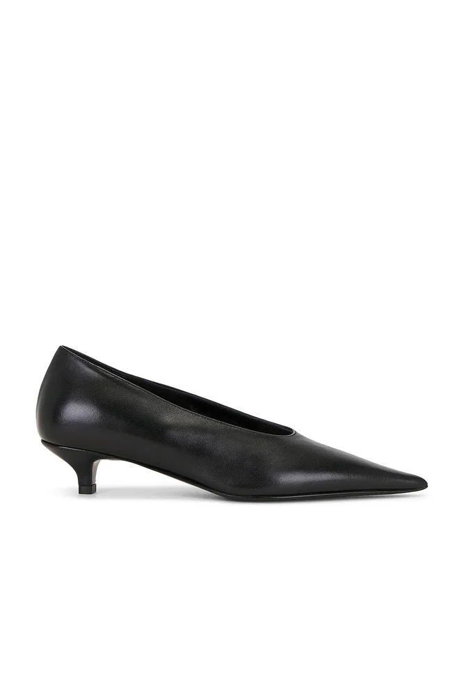 Sharp Nappa Kitten Pumps