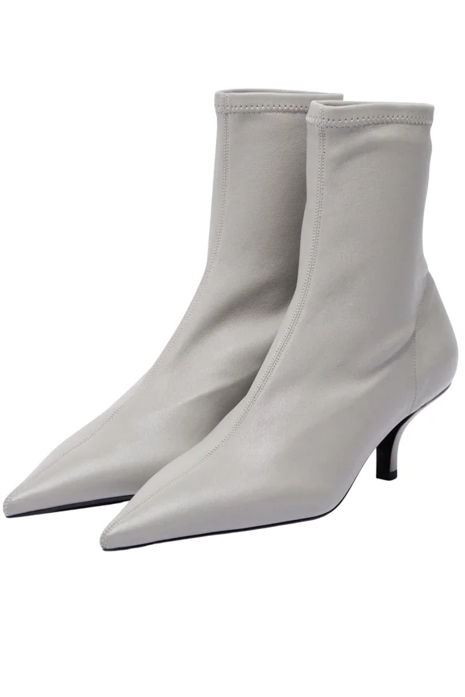 Stretch Ankle Boot Grey