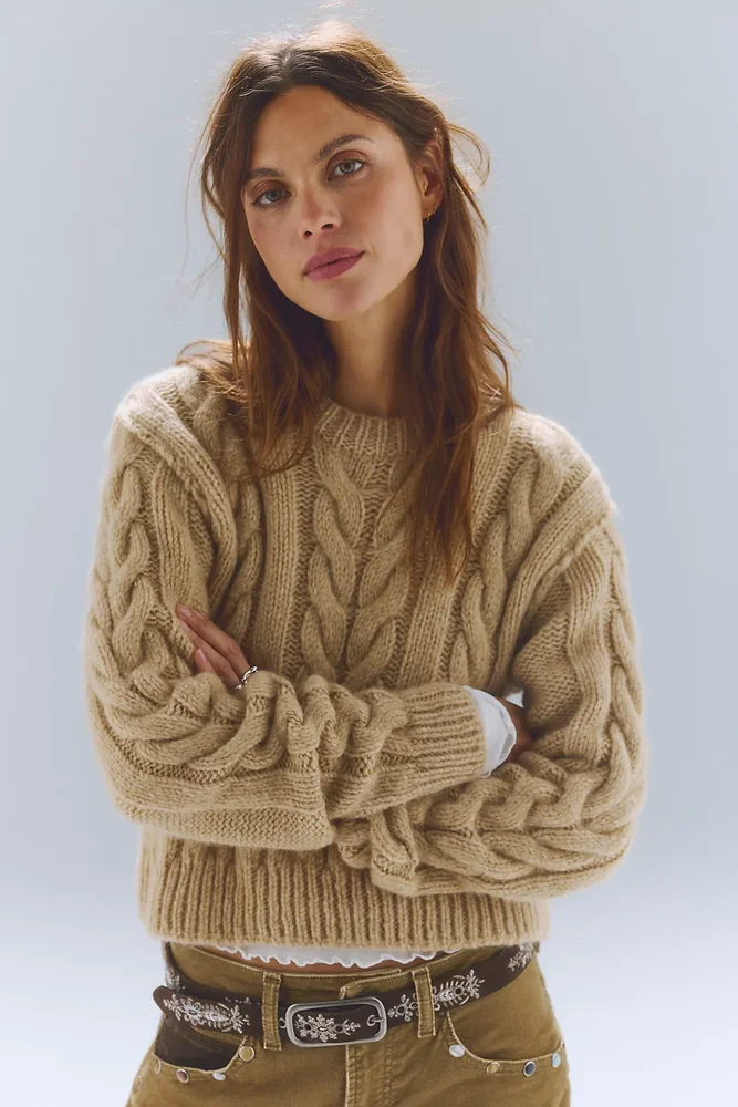 Riley Cable Knit Pullover