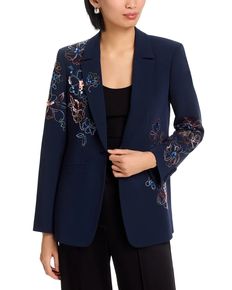 Karlie Blooming Linework Blazer