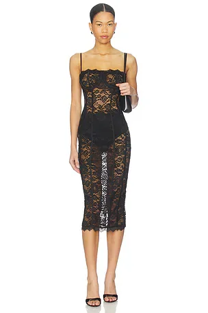 Esme Corset Midi Dress