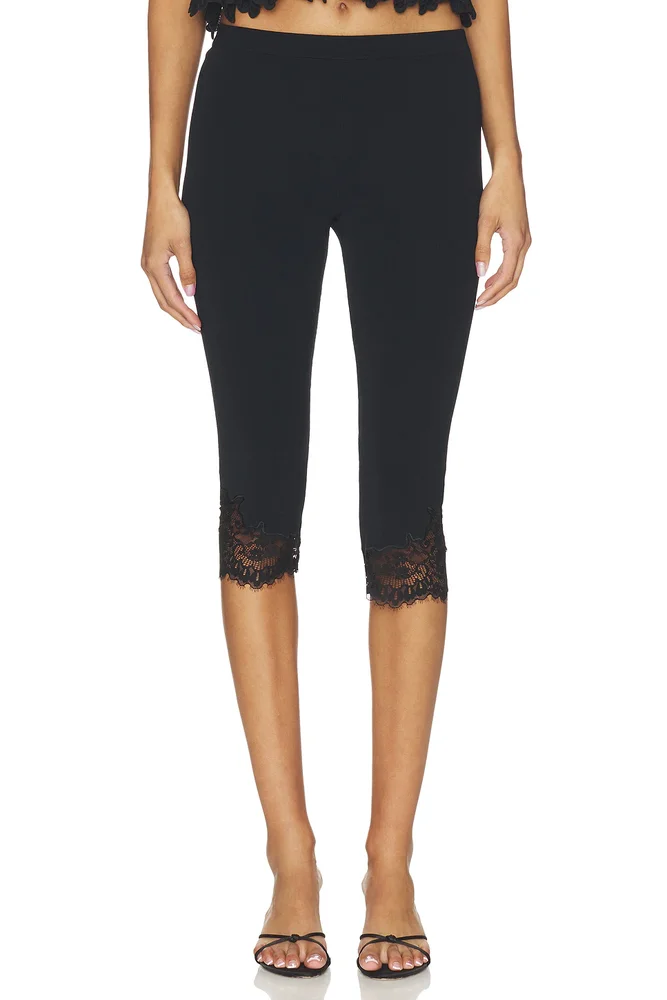 Dora Knit Lace Capri