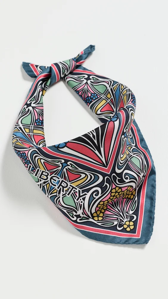 Silk Twill Square Scarf