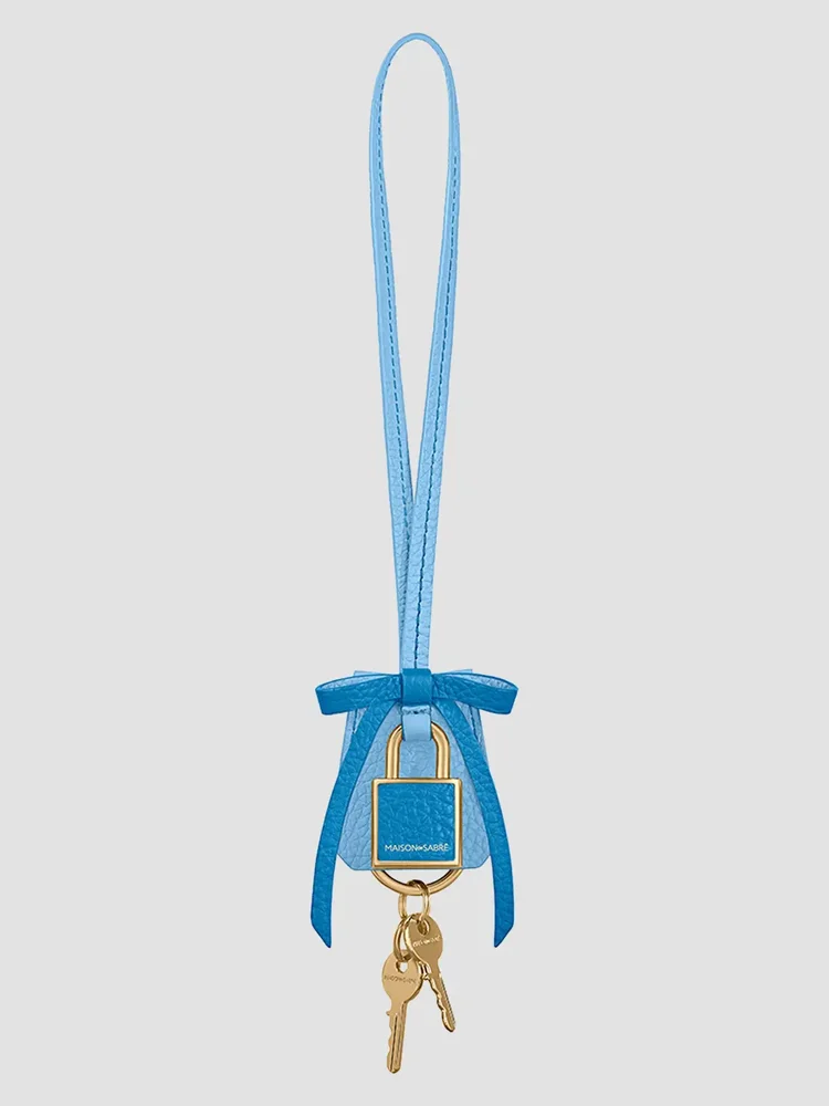 The Bow Padlock Charm