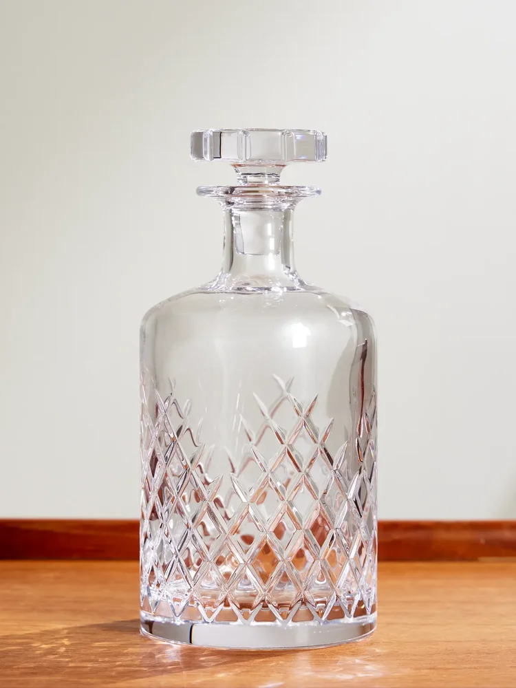 Barwell Cut Crystal Large Decanter