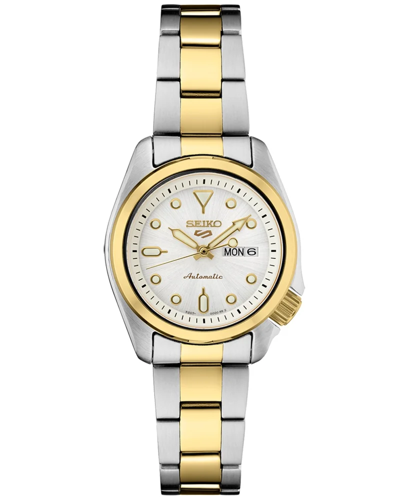 Automatic 5 Sports Two-Tone Stainless Steel Bracelet Watch 28mm