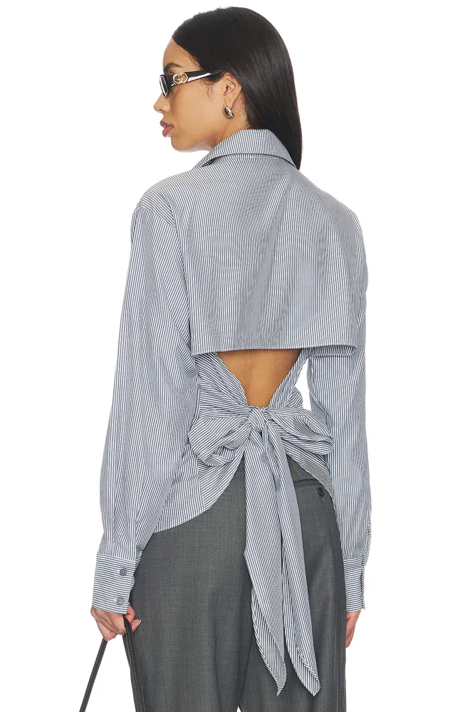 Clarise Open Back Top