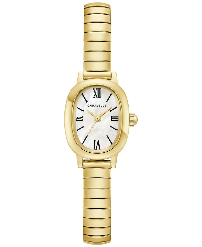 Classic Quartz Gold-Tone Stainless Steel Watch 18.5mm