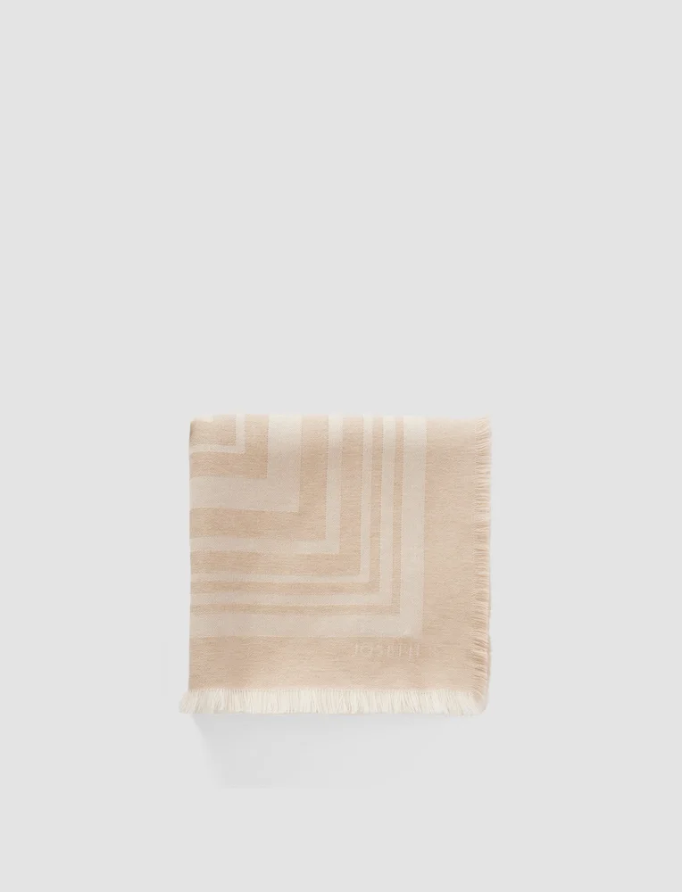 Neoma Wool Jacquard Scarf