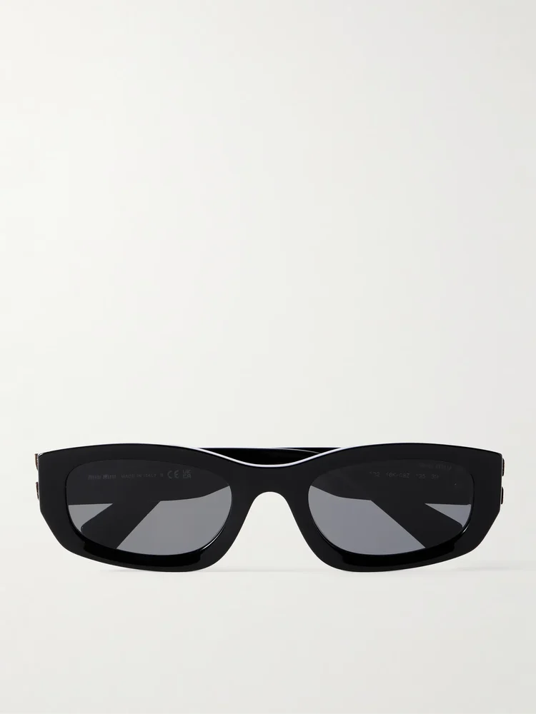 Glimpse cat-eye acetate sunglasses