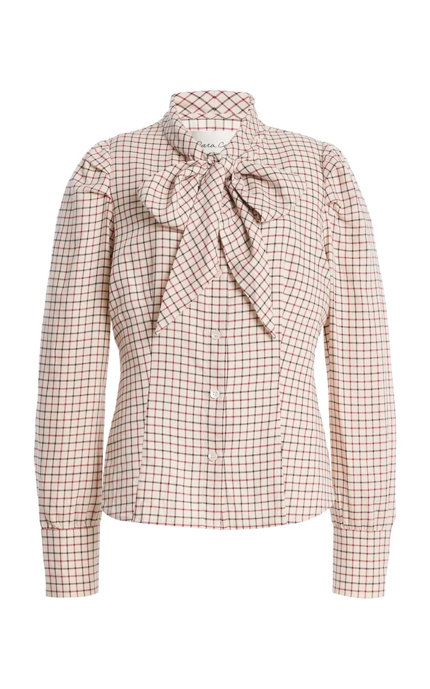 Delmar Cotton-Blend Blouse